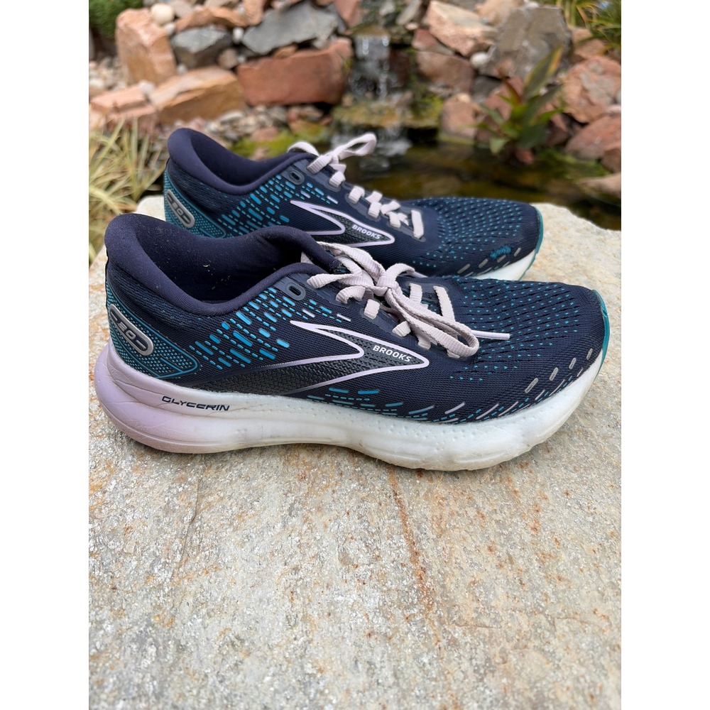 Brooks Glycerin 20 Womens Running Shoes Blue 1203691B499 Size 7.5
